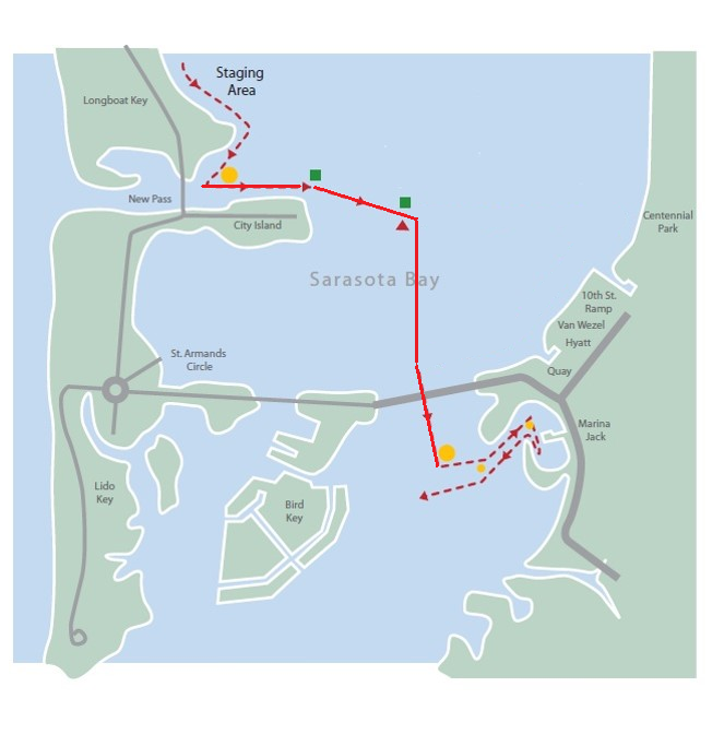 Sarasota boat parade route